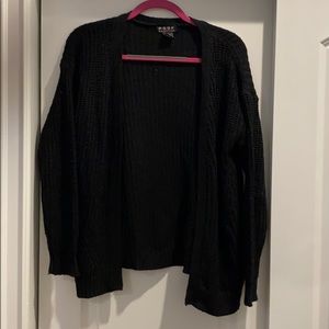 Black cardigan